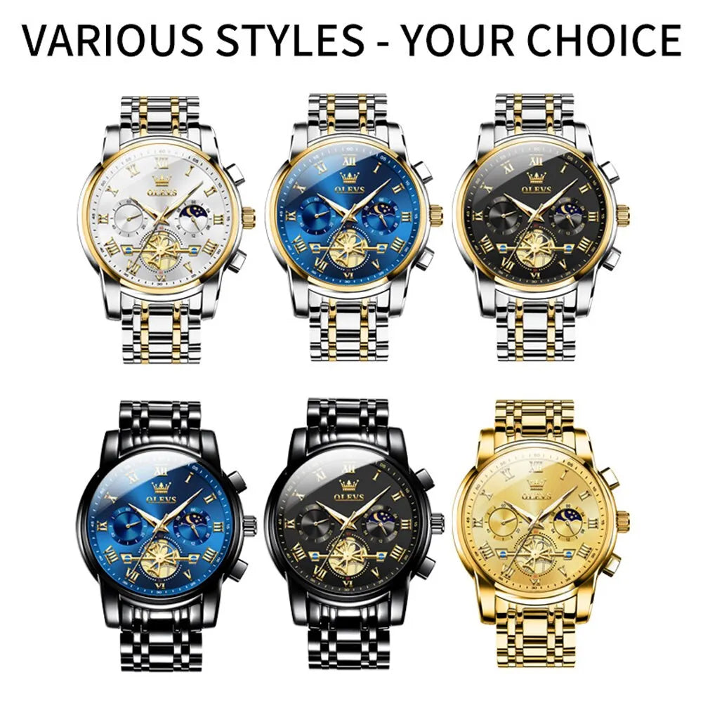 OLEVS  montres classique hommes